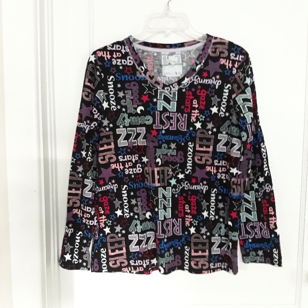 SECRET TREASURES Sleepwear Top Size Medium
